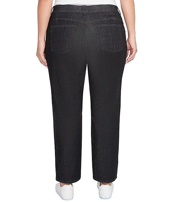 Ruby Rd. Plus Size Soft Denim Pull-On Boot-Cut Jeans Product Image
