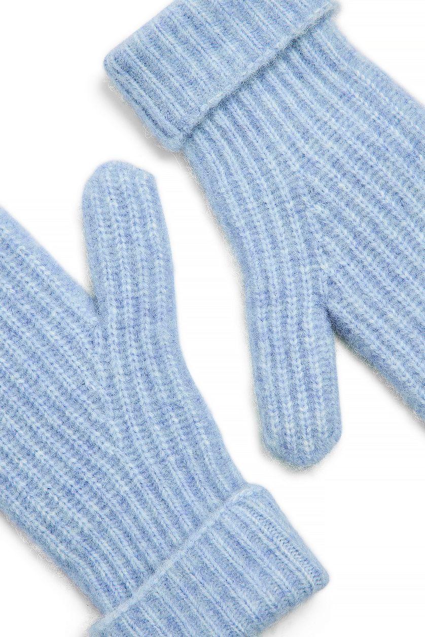 Knitted Alpaca Blend Mittens Product Image