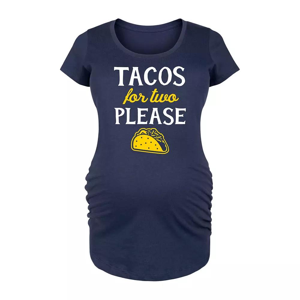 Maternity Tacos for Two Graphic Tee, Women's,  Product Image