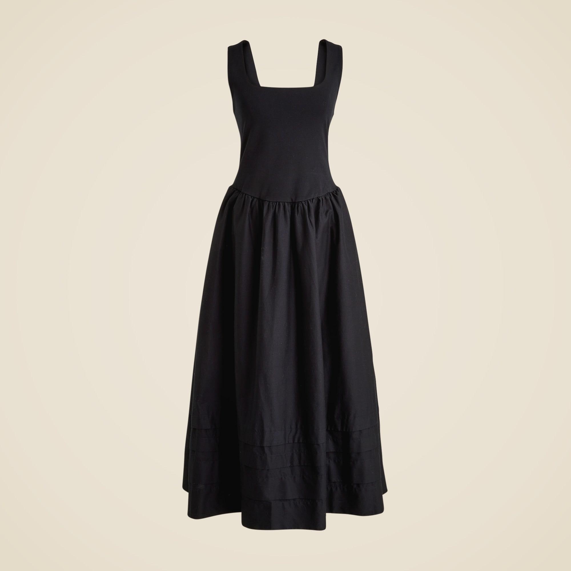 Drop-waist mixy dress Product Image
