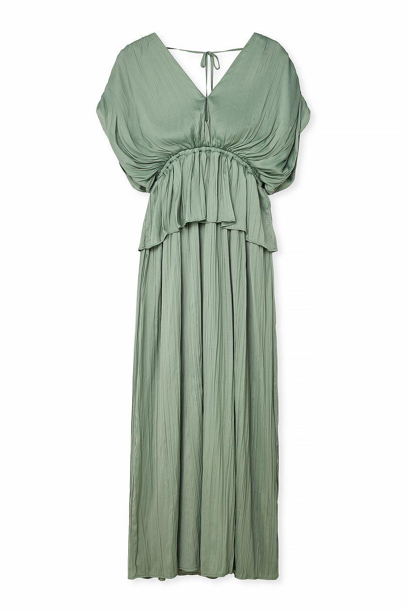Plisse Tiered Maxi Dress Product Image