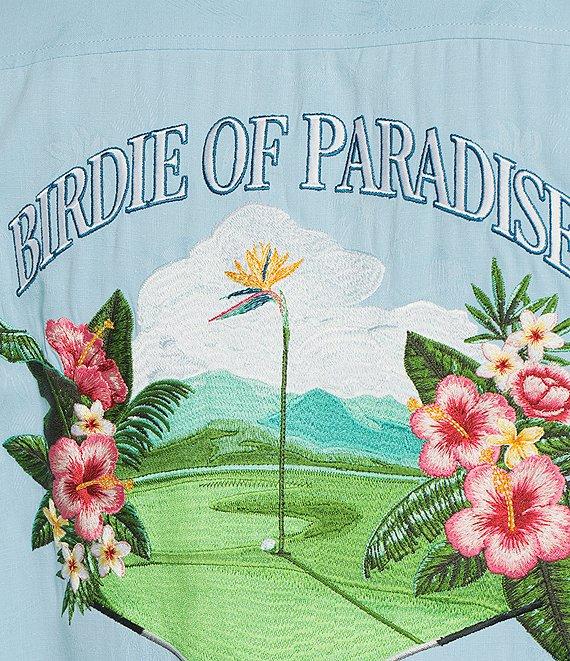 Tommy Bahama Big & Tall Birdie of Paradise Short Sleeve Woven Shirt Product Image