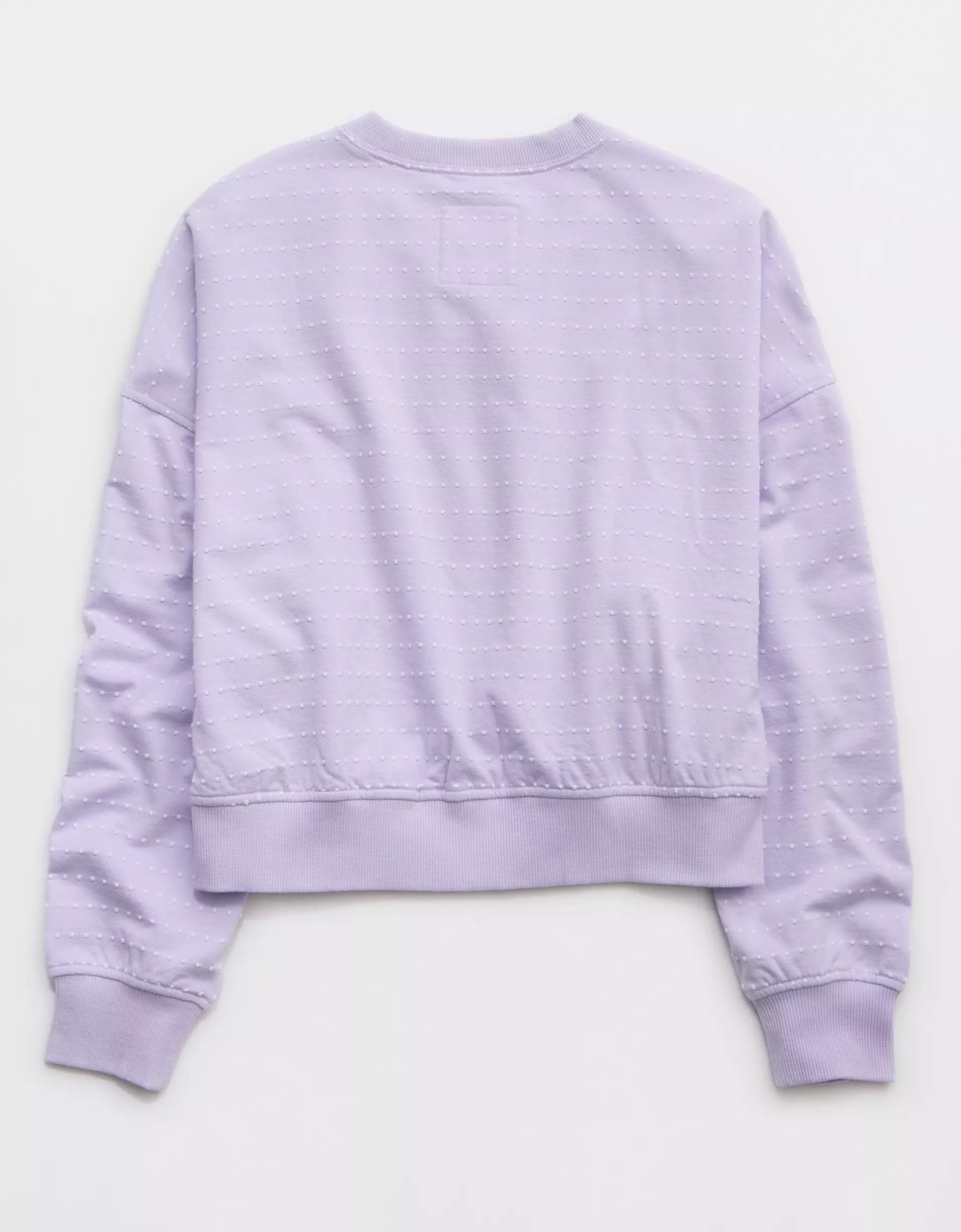 Aerie Take It Easy Crew Sweatshirt Product Image
