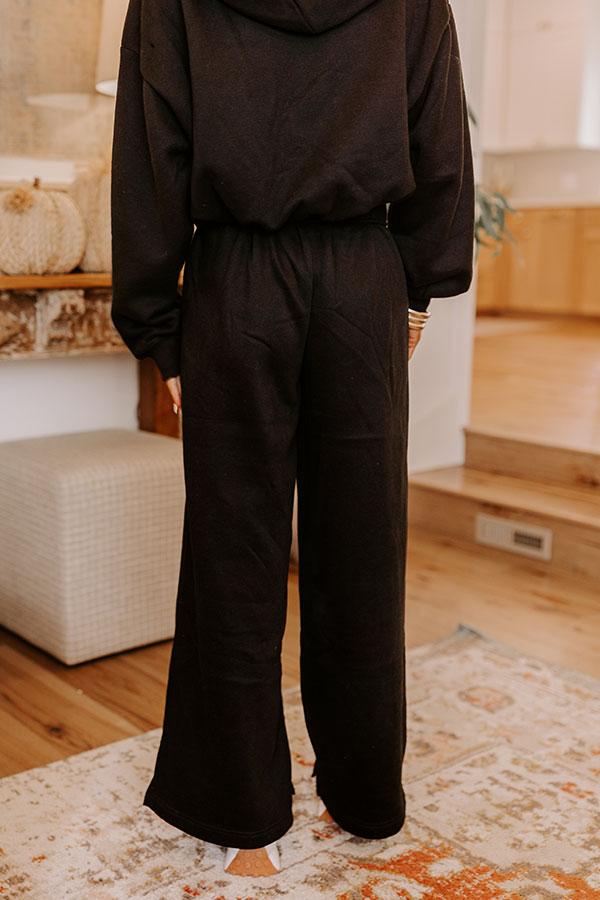 Crisp Morning High Waist Foldover Pants Product Image