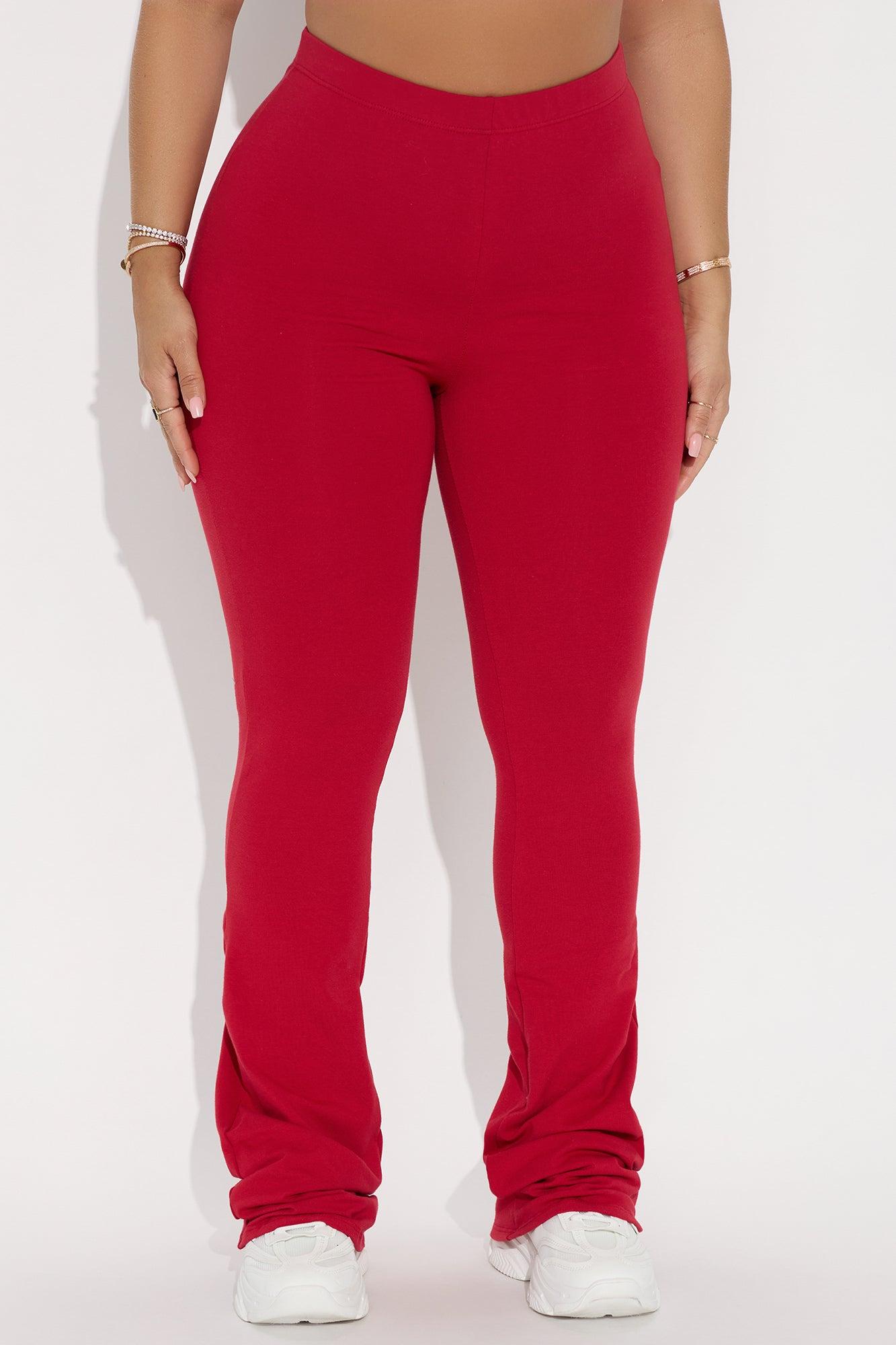 Adriana Flare Pant - Red Female Product Image