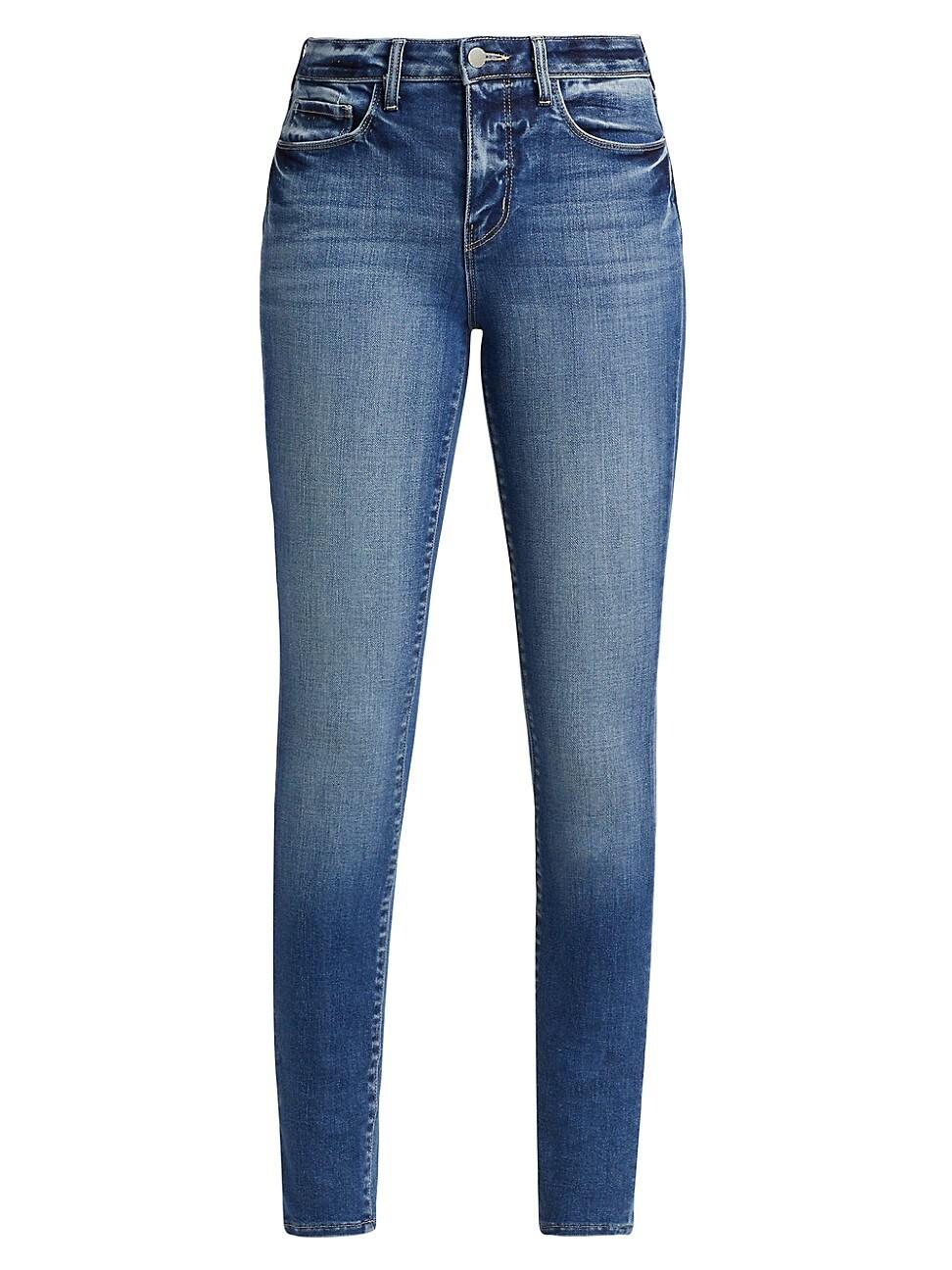 Womens Marguerite High-Rise Skinny Jeans Product Image