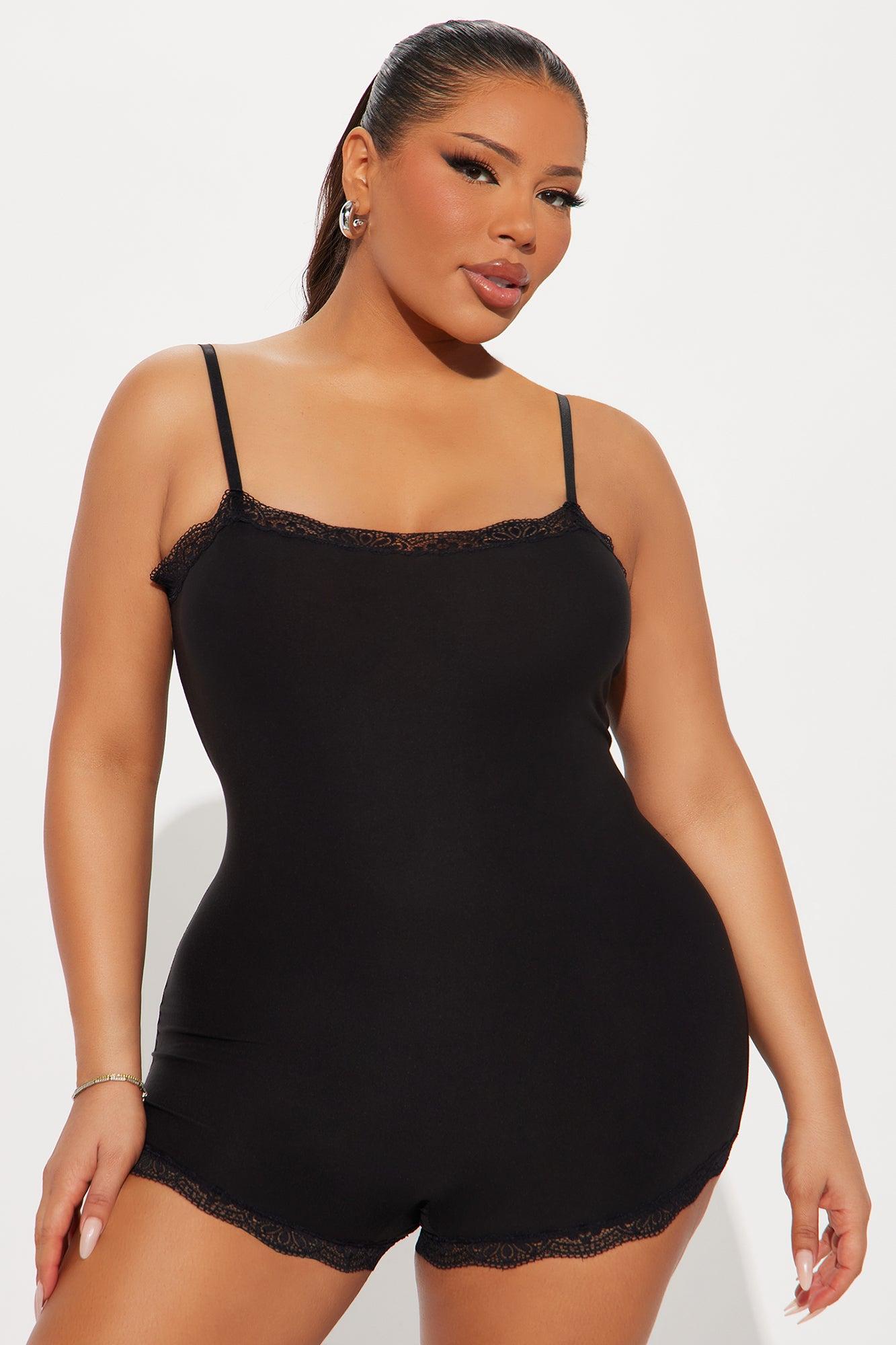 Feeling Dreamy PJ Romper Onesie - Black Product Image