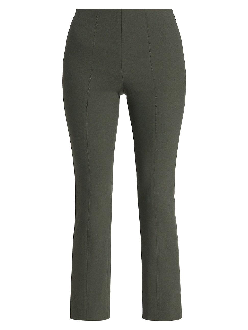 Womens Cotton-Blend Seamed Skinny Pants Product Image