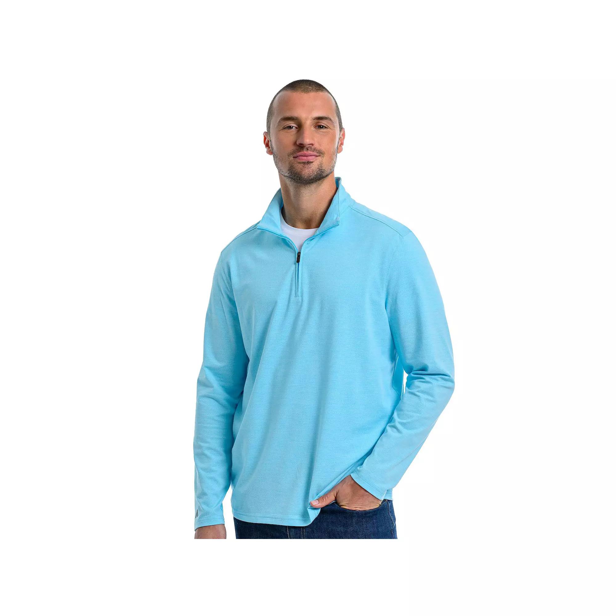 Men's Antigua Earn Quarter Zip Pullover,  Product Image