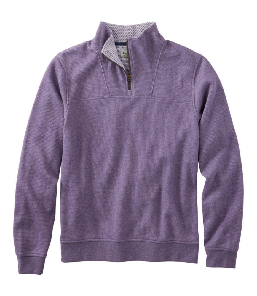 Men's All Seasons Textured Sweats, Quarter-Zip Product Image