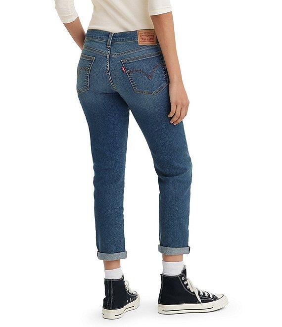 Levi's® Mid Rise Tapered Leg Boyfriend Jeans Product Image