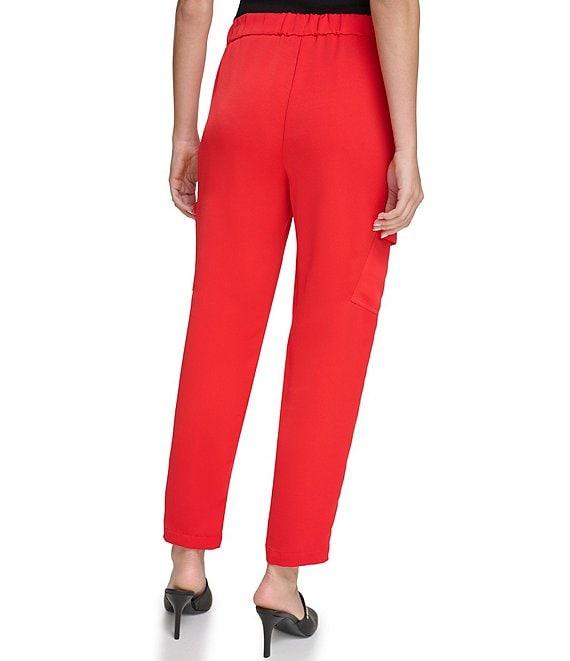 DKNY by Donna Karan Elastic Back Cargo Pants Product Image