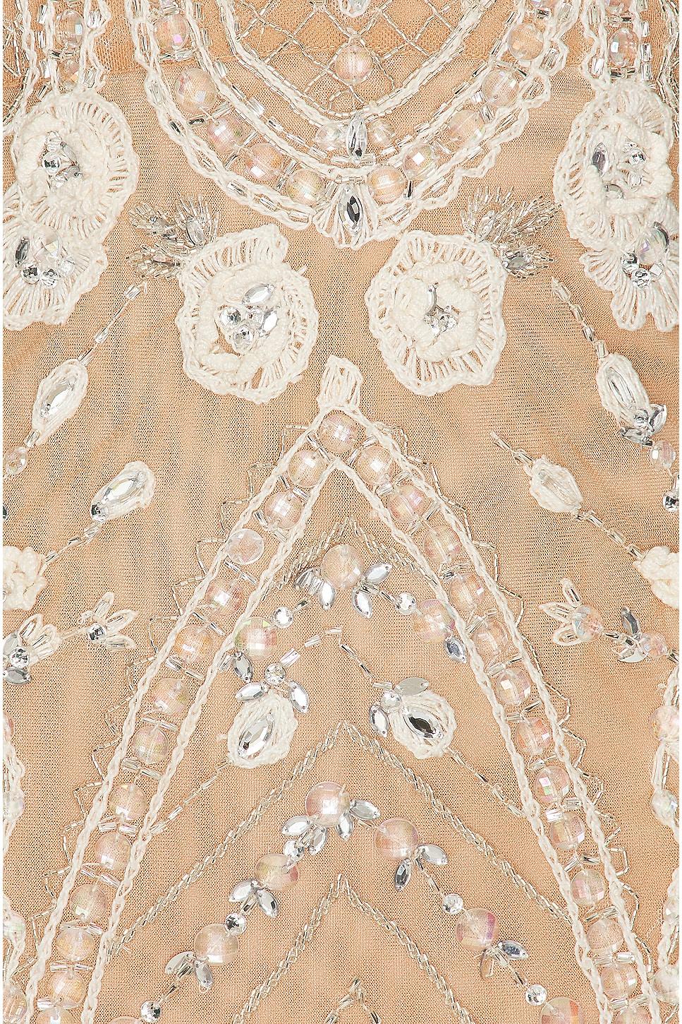 Hand Embellished Sheer Gown Product Image