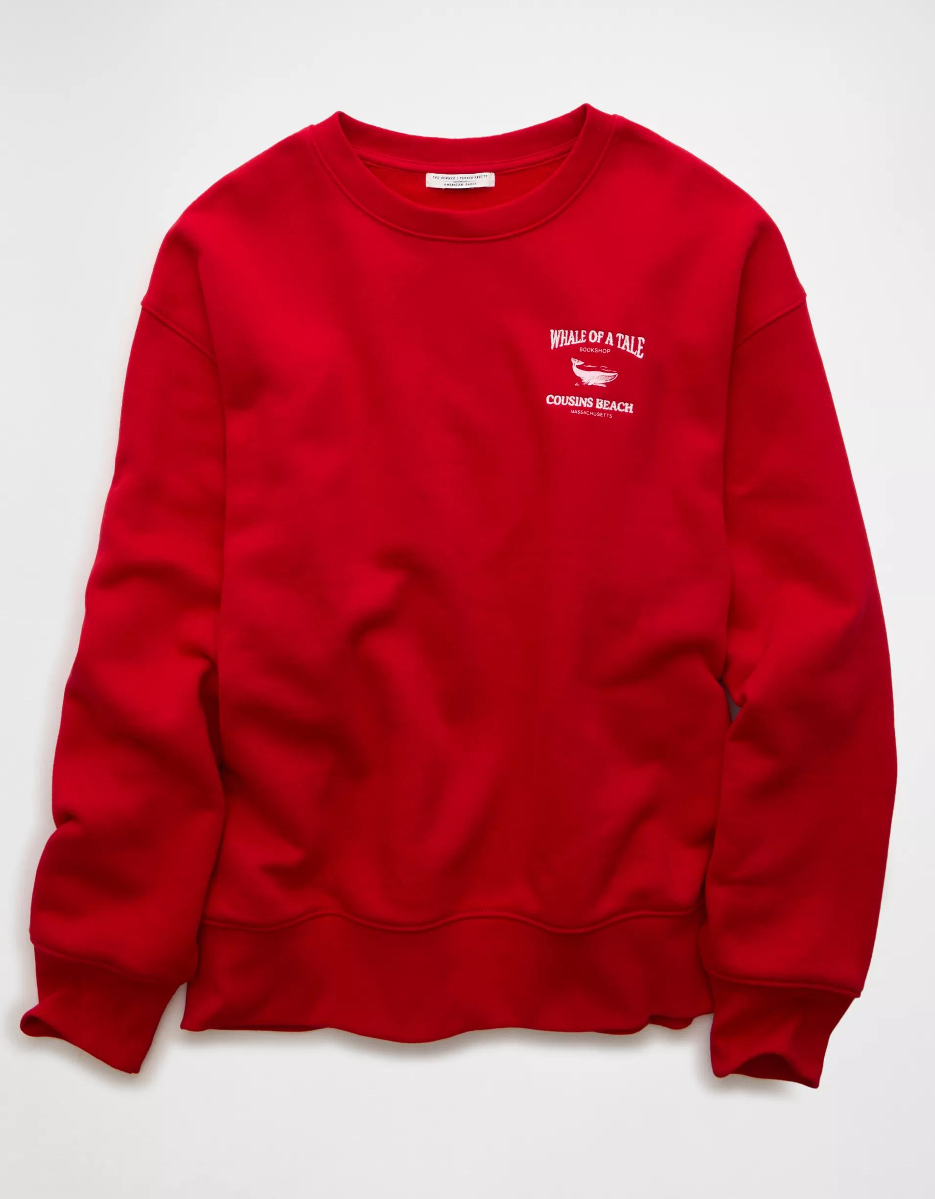 AE x The Summer I Turned Pretty Everyday Luxe Graphic Sweatshirt Product Image