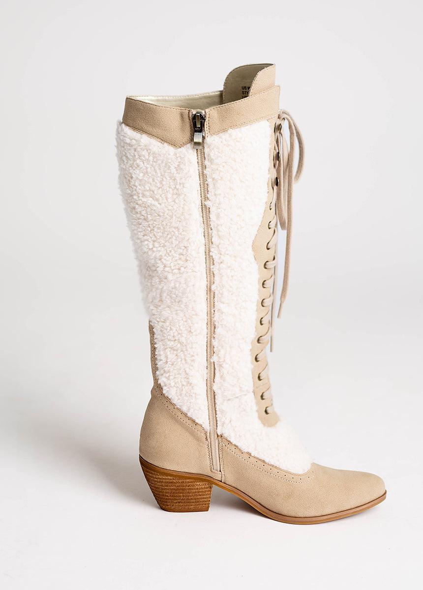 Kiko Tall Boots in Tan Female Product Image