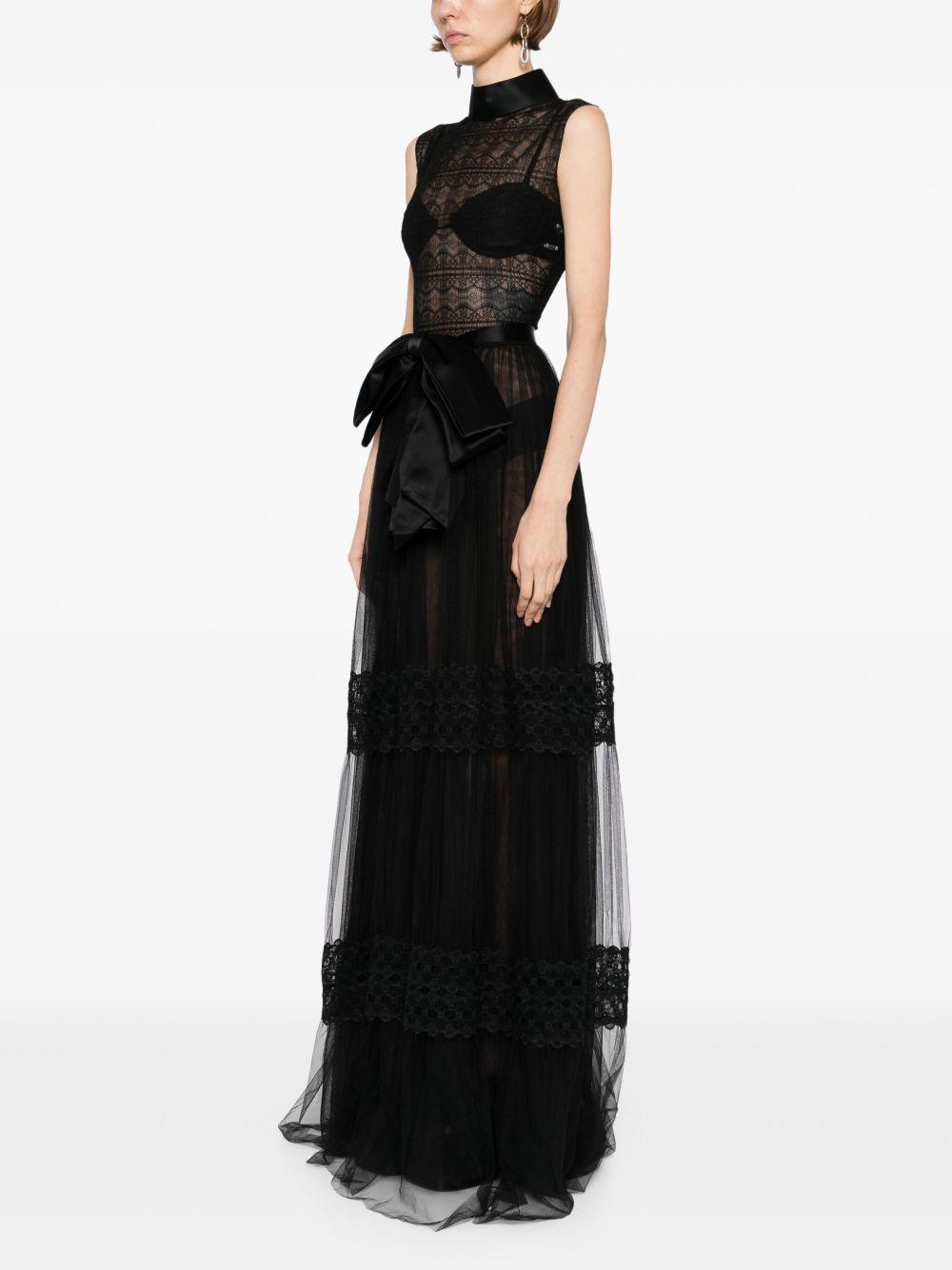 lace sleeveless dress Product Image