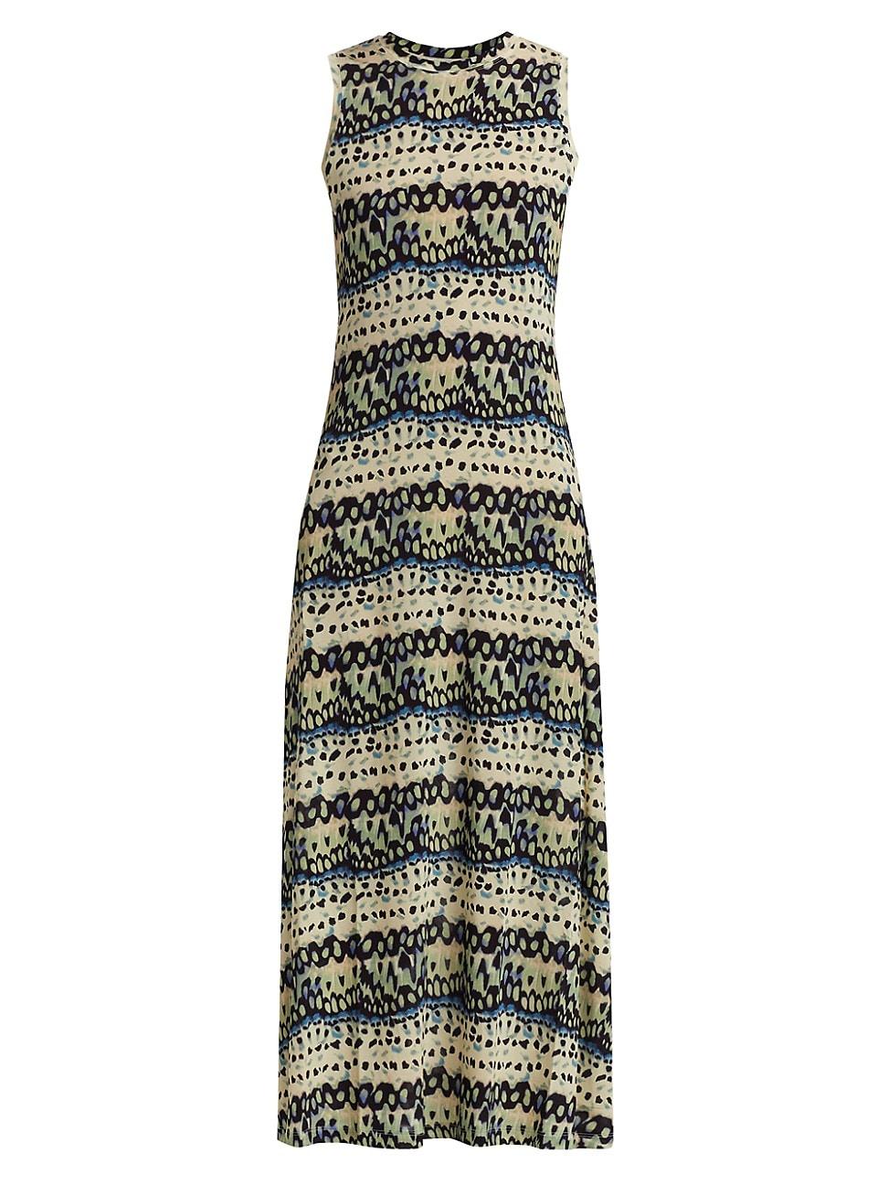 Womens Orla Printed Tank Midi-Dress Product Image