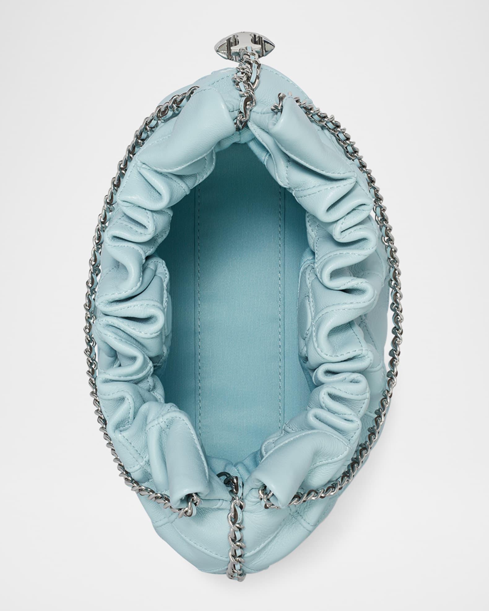 Fleming Mini Quilted Leather Hobo Bag Product Image