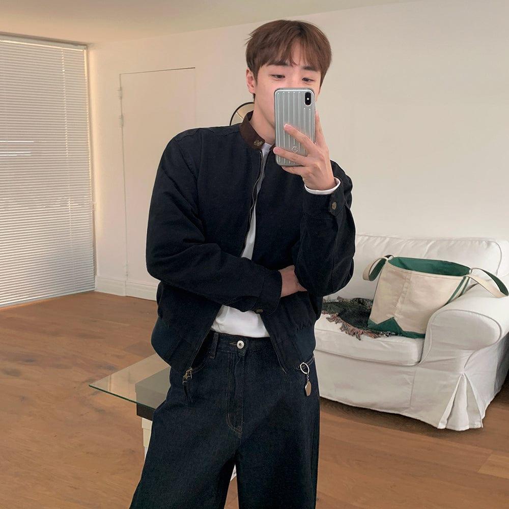 RT No. 12409 CONTRAST COLLAR WORK JK Product Image