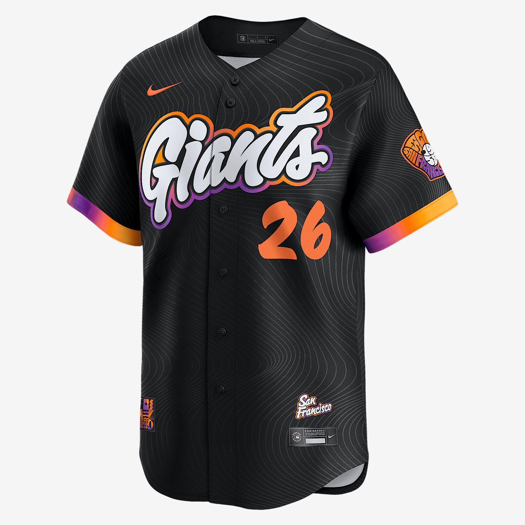 Matt Chapman San Francisco Giants City Connect Nike Mens Dri-FIT ADV MLB Limited Jersey | LM250CMDGI9-W4D Product Image