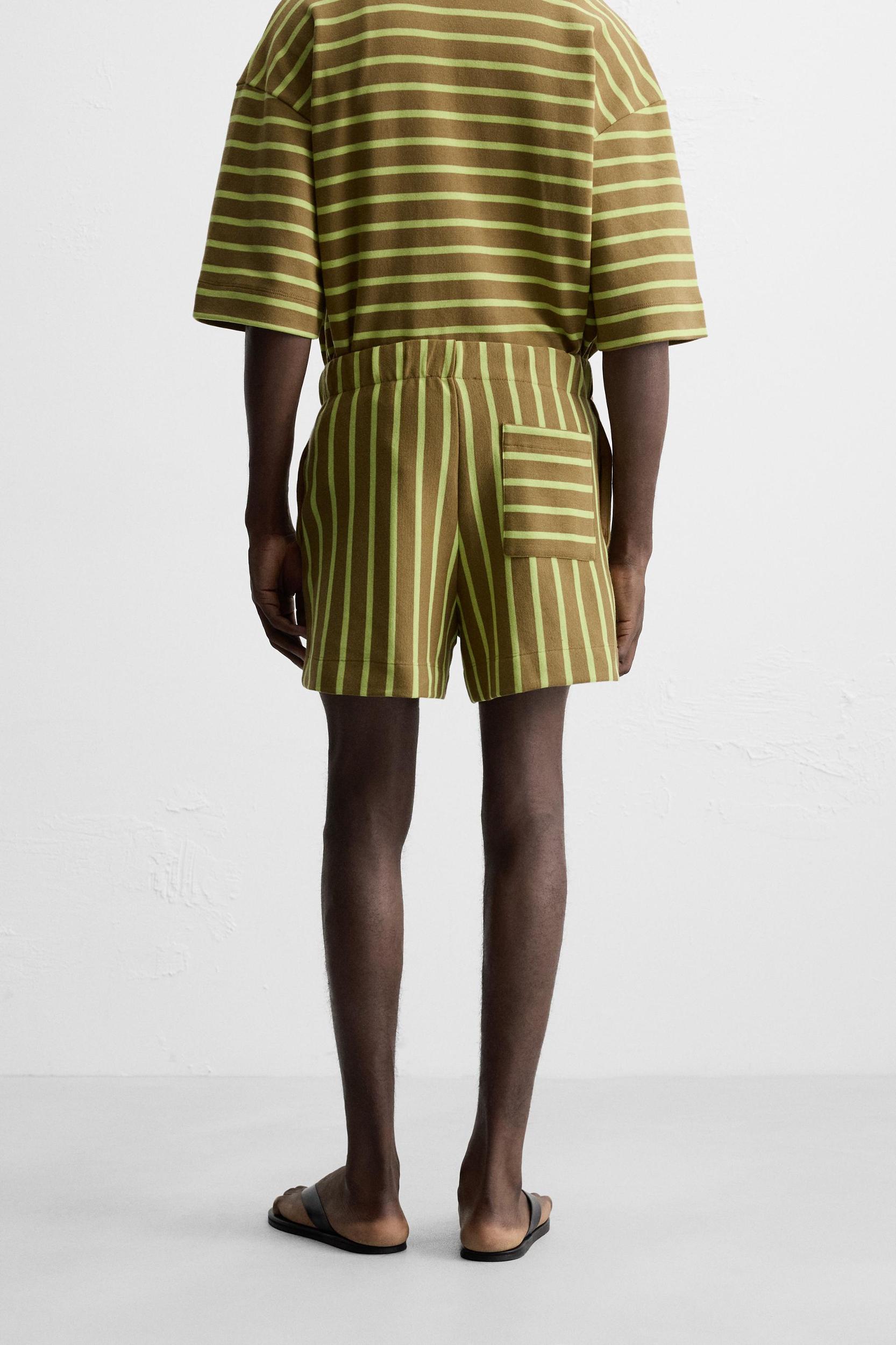 STRIPED SHORTS Product Image