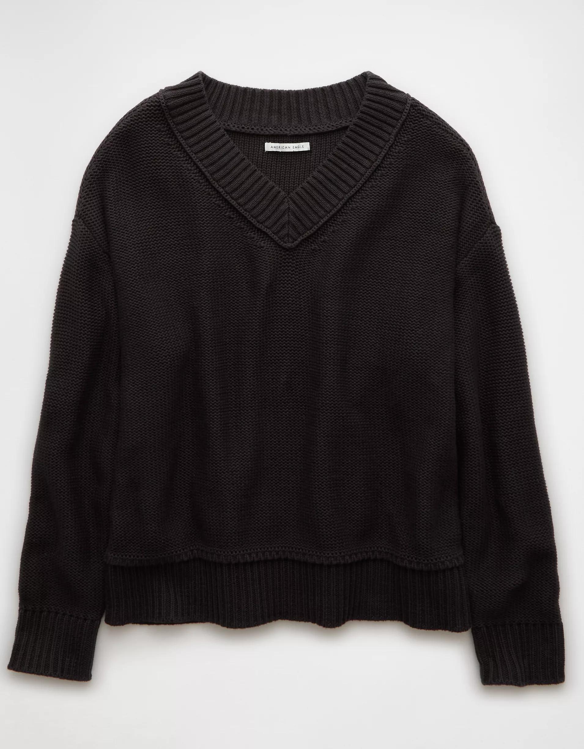 AE Long Weekend V-Neck Sweater Product Image