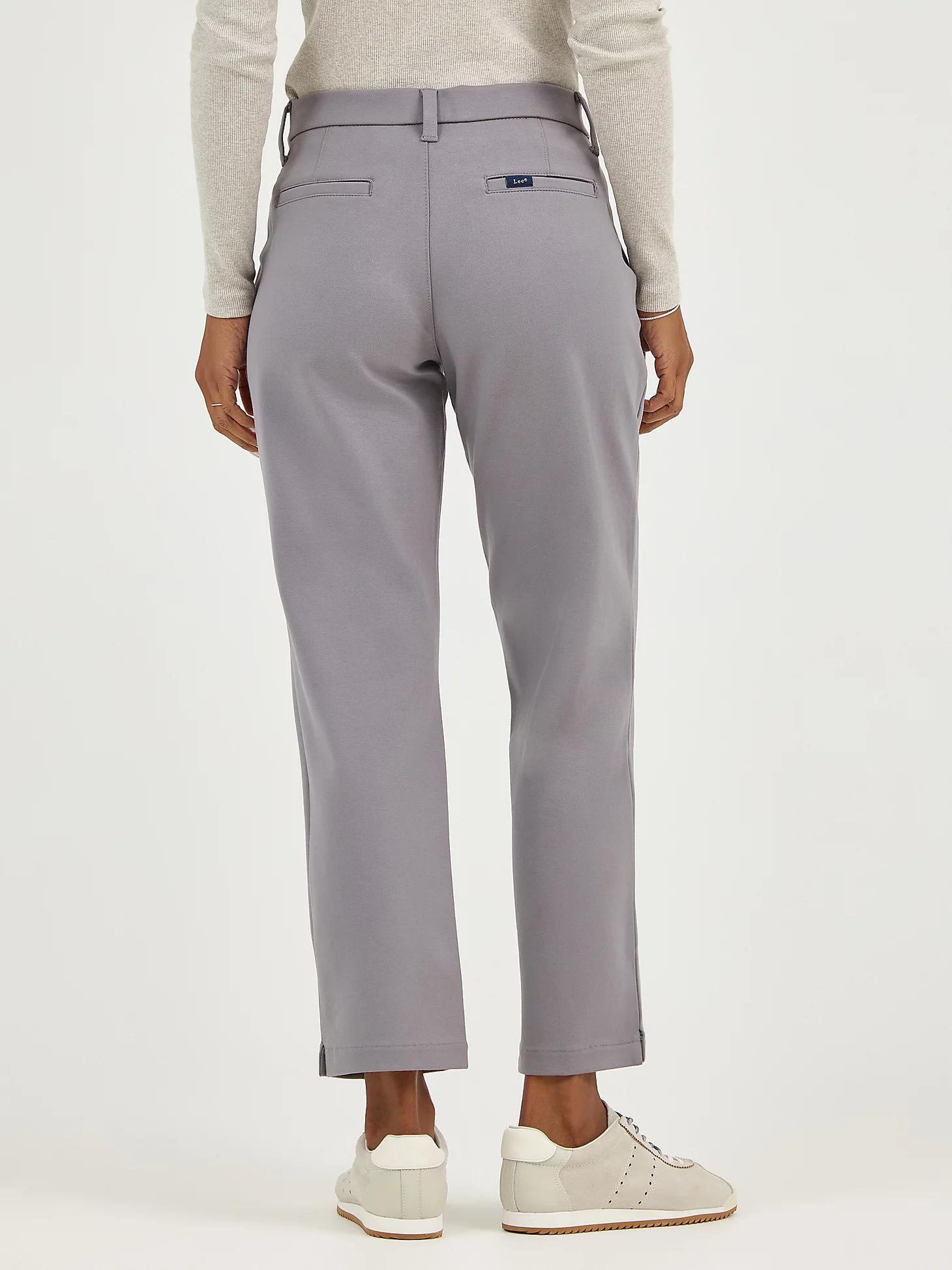 Women's Ultra Lux Comfort Any Wear Side Vent Ankle Pant | Women's Pants | Lee® Product Image