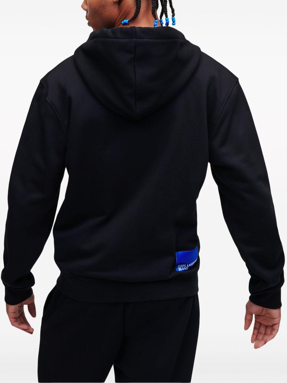 Box Logo zip-up hoodie Product Image