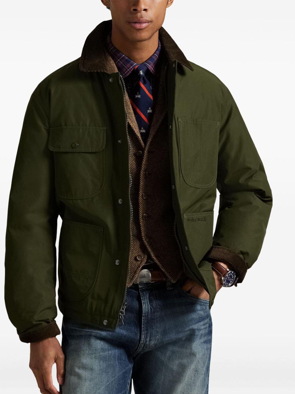 corduroy-collar jacket Product Image