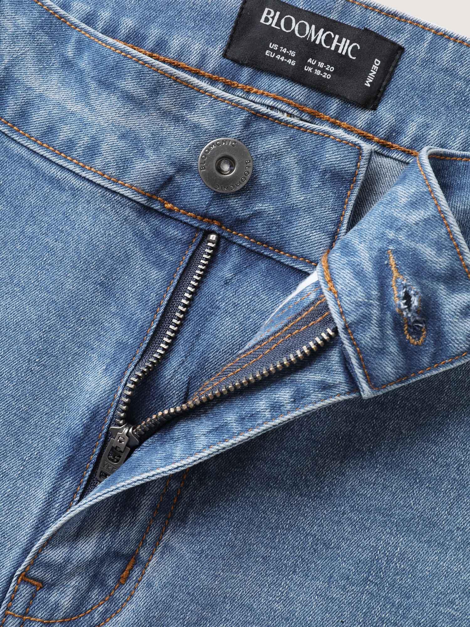 Butt-Lift Bootcut Mid Rise Jeans Female Product Image