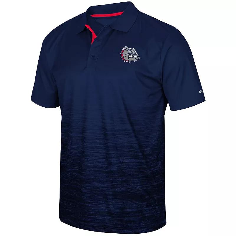 Men's Colosseum Navy Gonzaga Bulldogs Marshall Polo,  Product Image