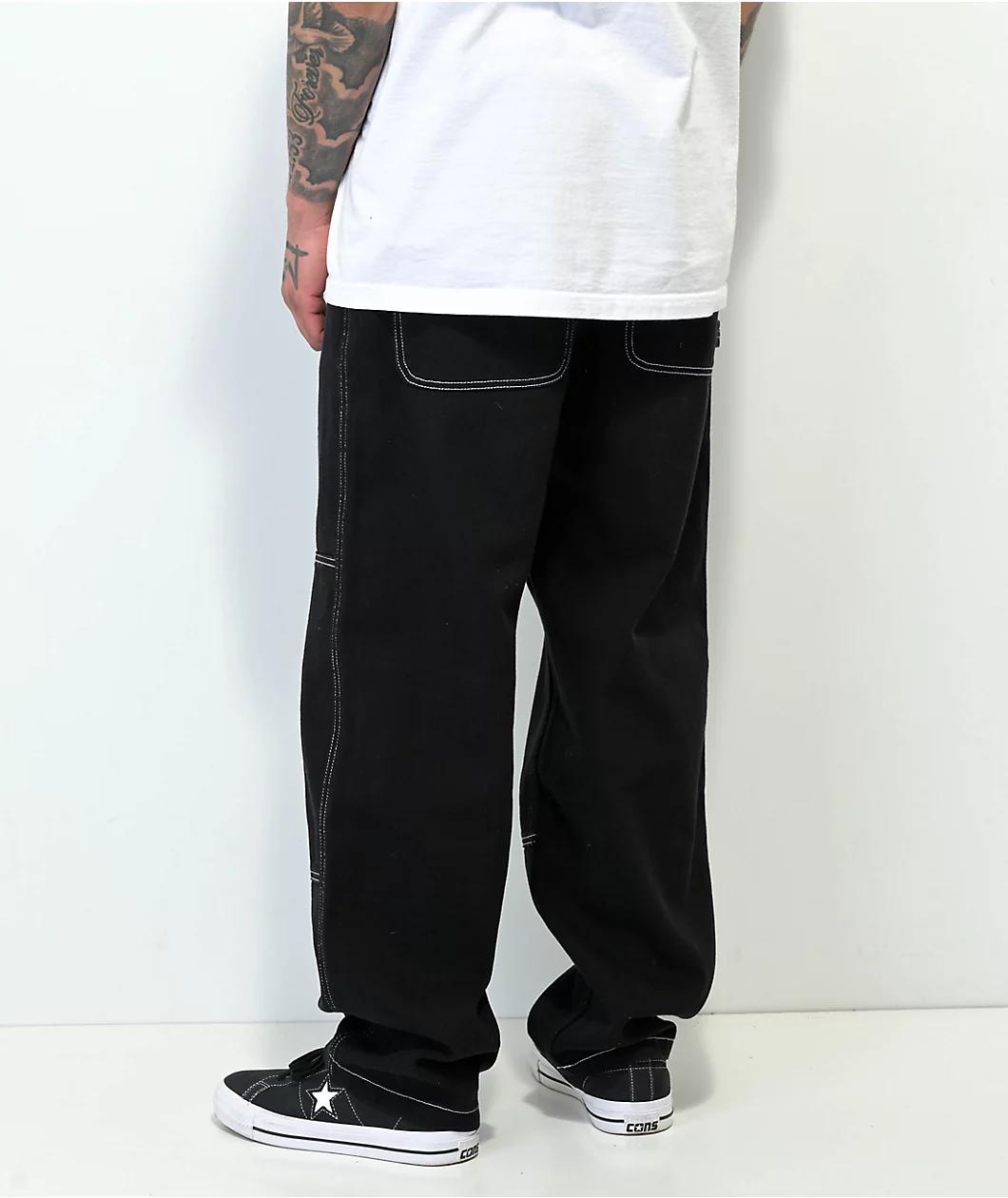 Empyre Black Carpenter Skate Jeans Product Image