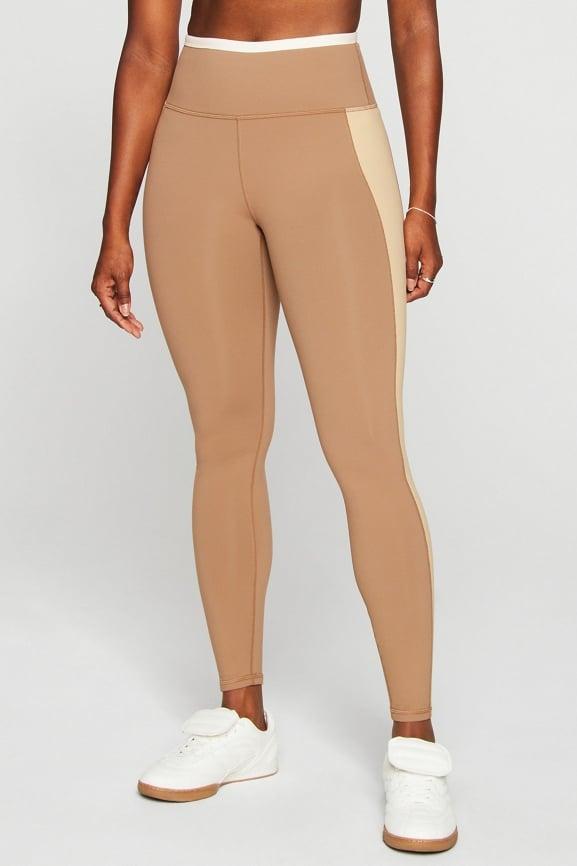 Define PowerHold® High-Waisted Asym Color-Blocked Legging Product Image