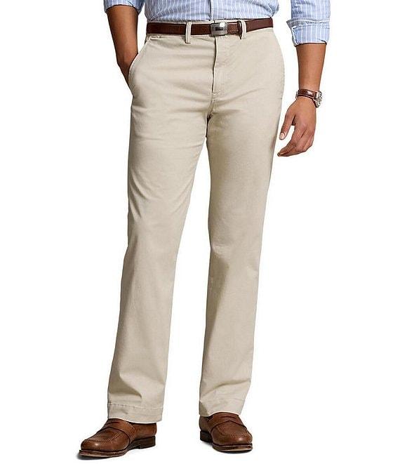 Polo Ralph Lauren Classic Fit Flat-Front Stretch Chino Pants Product Image