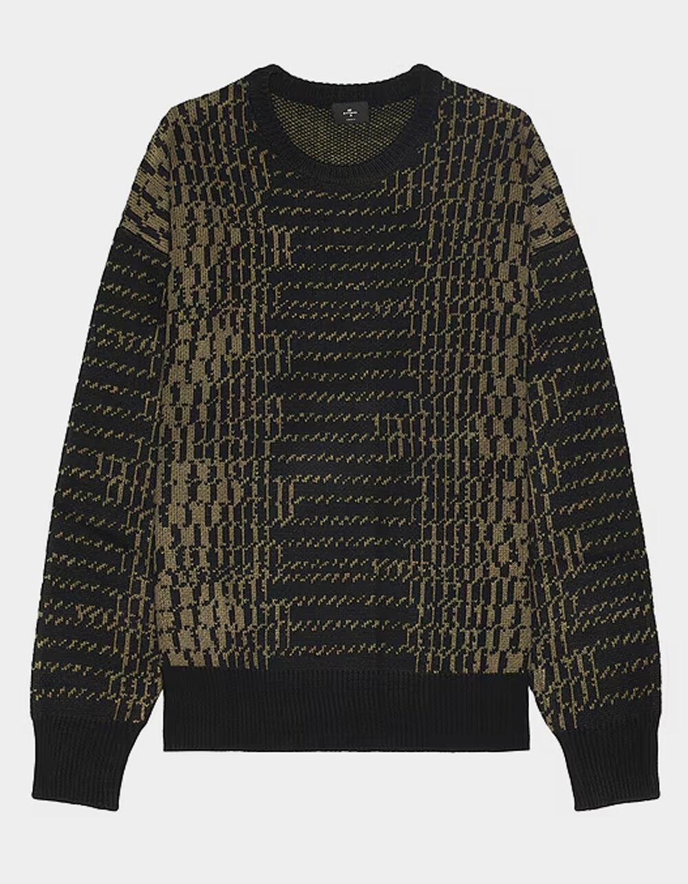 THRILLS Kitsch Mens Crewneck Sweater - BLACK COMBO Product Image