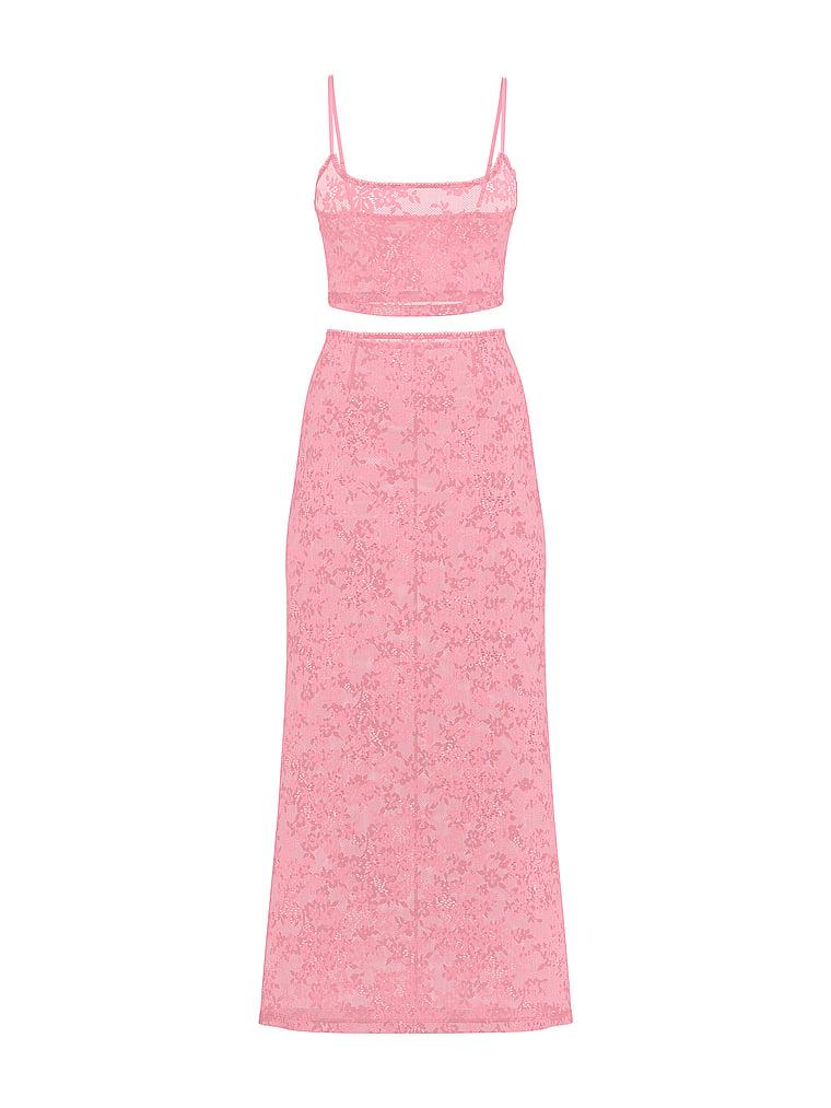 Tease Lace Cami & Skirt Set Product Image