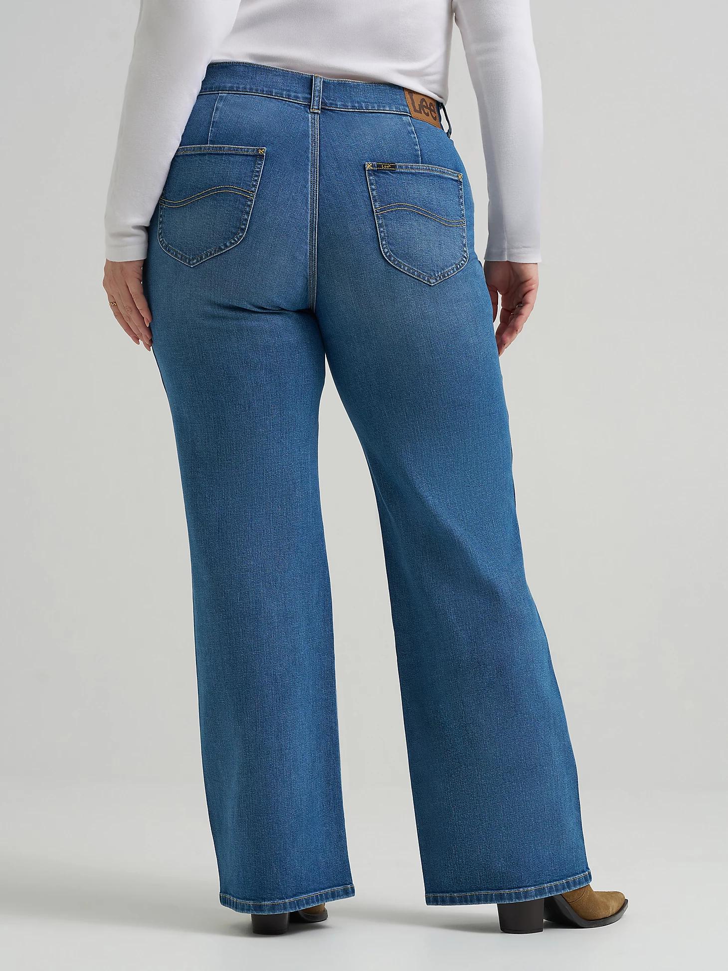 Women's Legendary High Rise A-Line Jean (Plus) | Women's Jeans | Lee® Product Image
