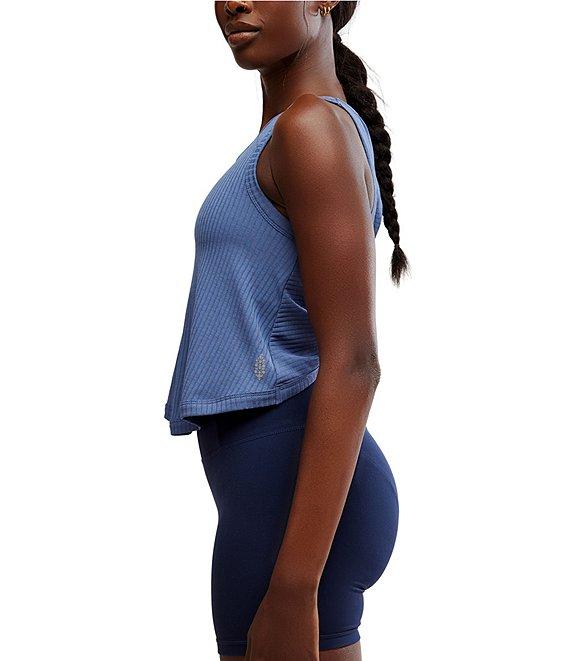 FP Movement Comeback Scoop Neck Sleeveless Twist Back Ribbed Tank Product Image