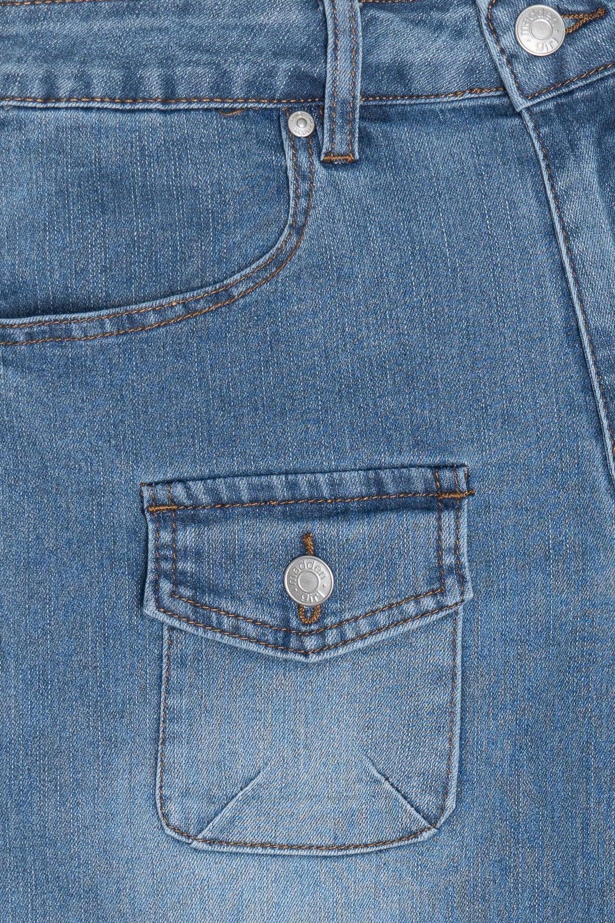 Long Skater Jorts Product Image