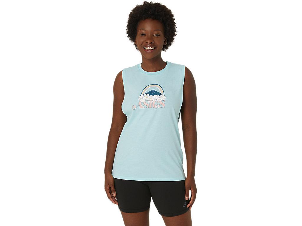 Womens ASICS Your Adventure Muscle Tee Product Image