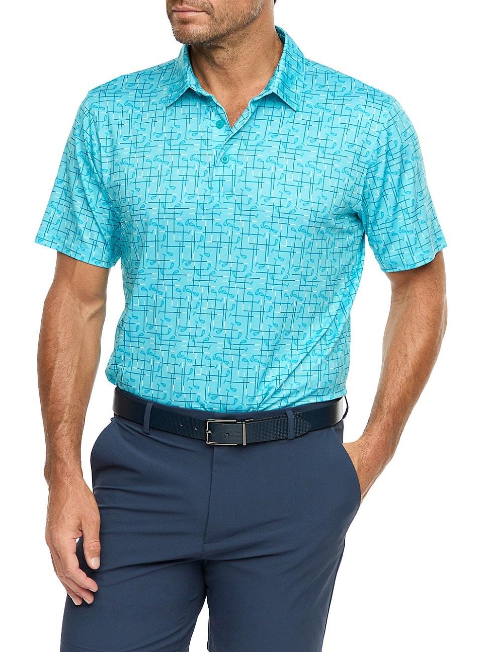 Mens Iron Play Knit Polo Shirt Product Image