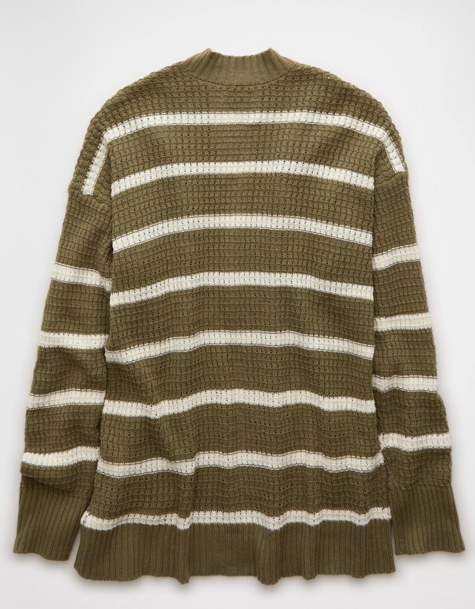 AE Open Knit Cardigan Product Image