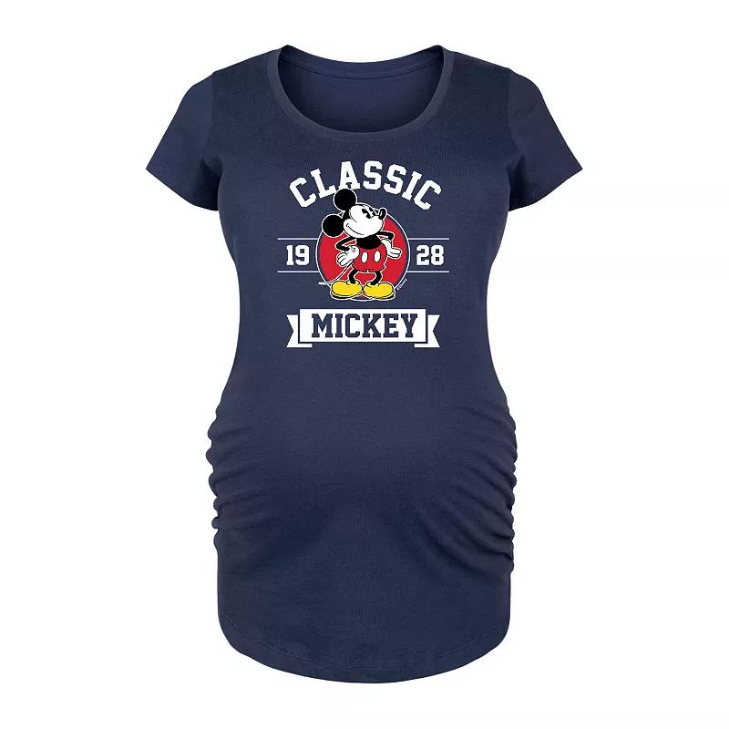 Disney's Mickey Mouse Maternity Classic 1928 Graphic Tee, Women's,  Product Image