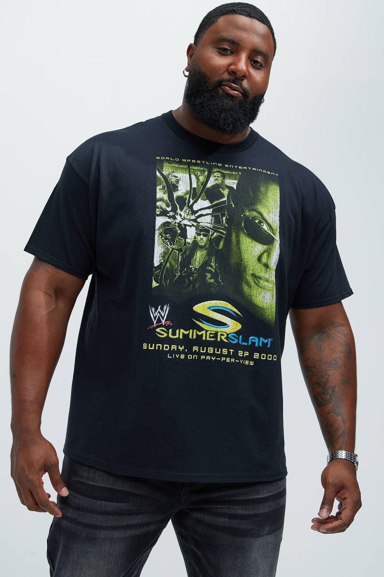 WWE Summer Slam 2000 Short Sleeve Tee - Black Product Image
