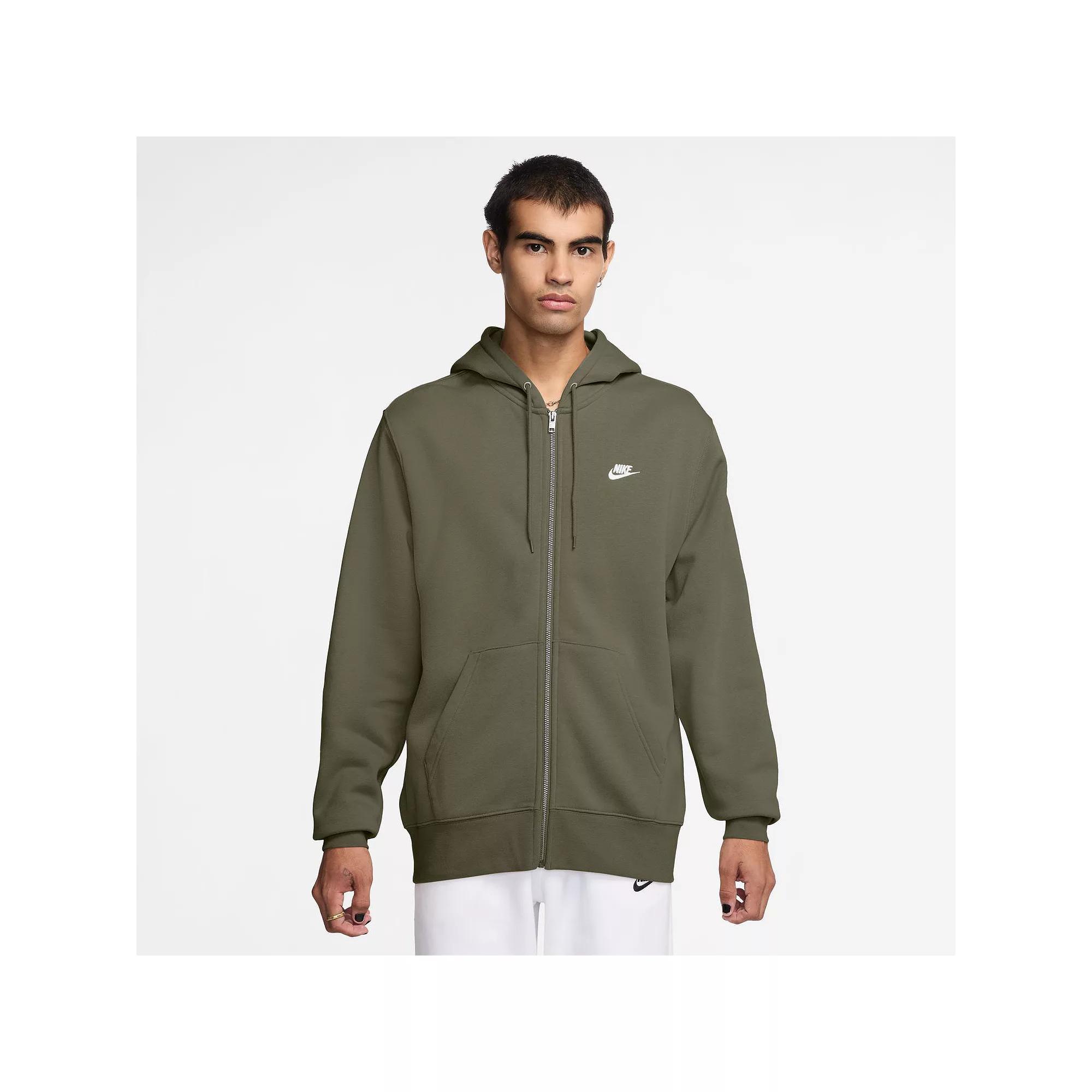 Men's Nike Club Full-Zip Fleece Hoodie,  Product Image