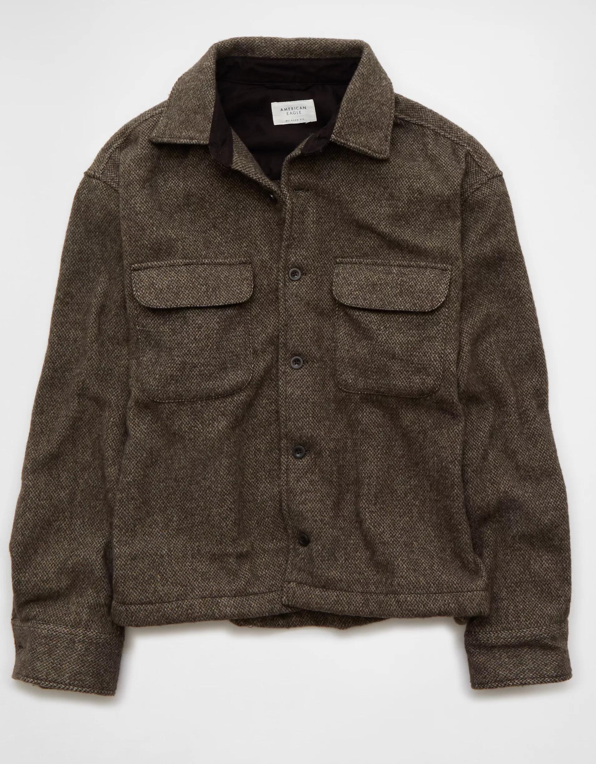 AE Textured Overshirt Product Image