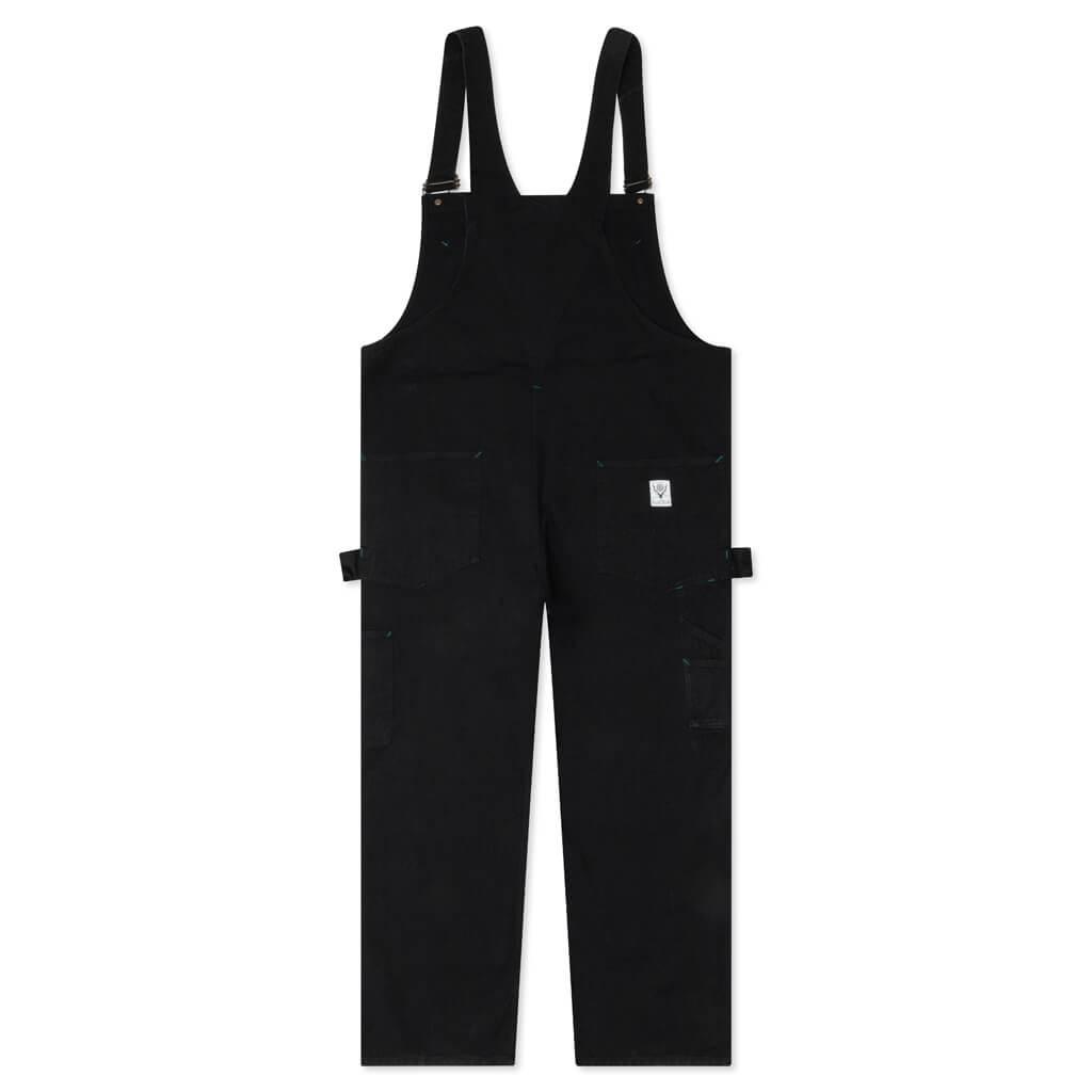 Overalls 10oz Cotton Canvas - Black Male Product Image