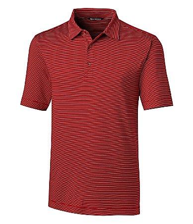 Cutter  Buck Big  Tall Forge Polo Pencil Stripe Performance Stretch Short Product Image