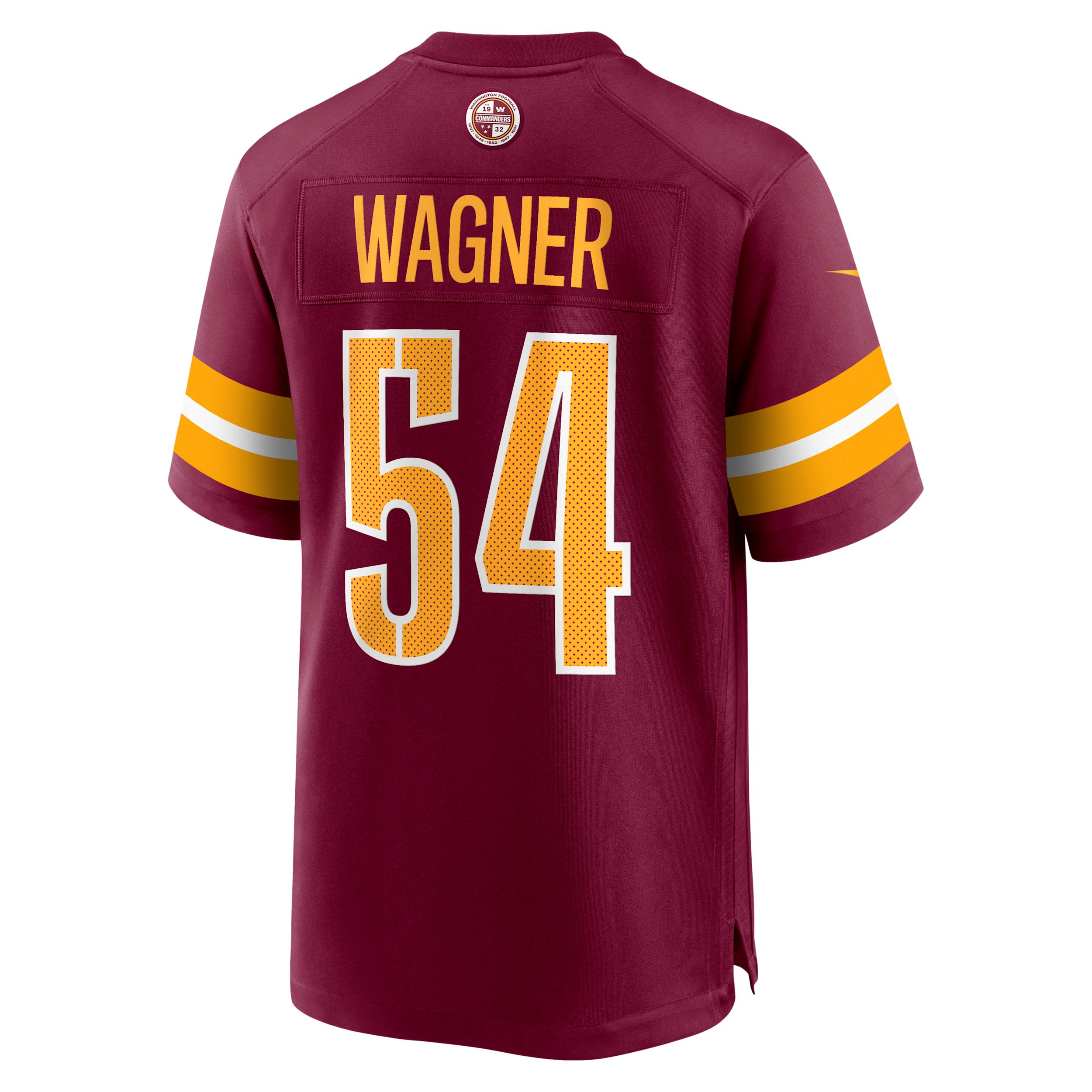 Bobby Wagner Washington Commanders Nike Mens NFL Game Football Jersey | 67NMWSGH9EF-NZ4 Product Image