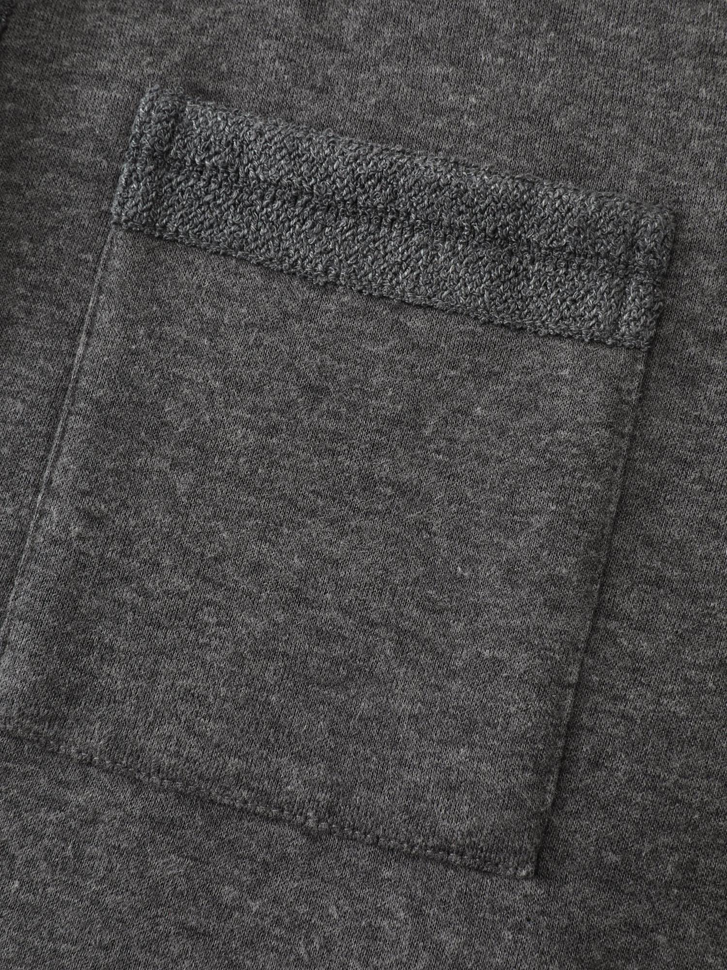 Round Neck Ribbed Hem Button Coat Female Product Image